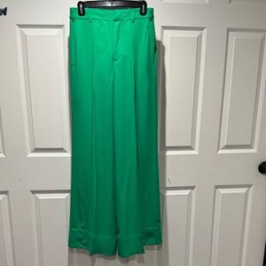 Zara Vibrant Green Men's Dress Pants